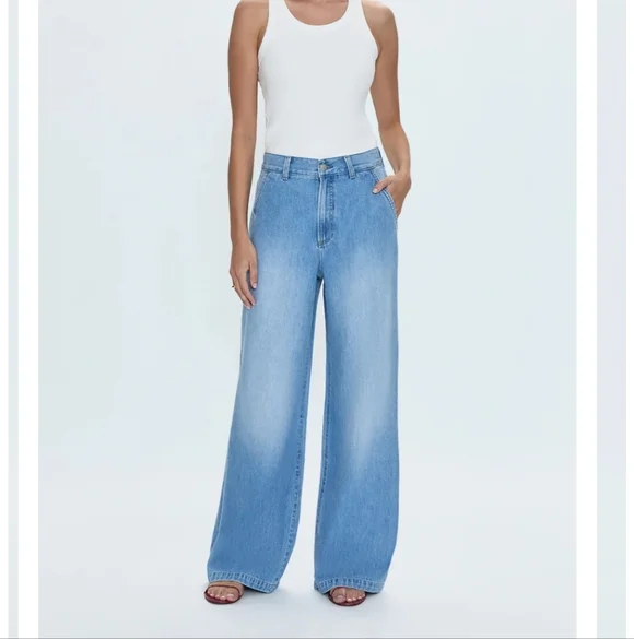 Pistola Dahlia Trouser Jean In Palo Alto - Picture 1 of 13